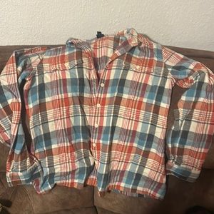Patagonia plaid flannel shirt